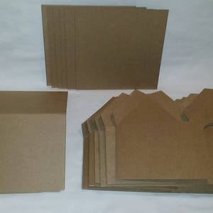Cartón - Casa para perros DIY de 7 1/2" de altura - Juego de 18 - Plana