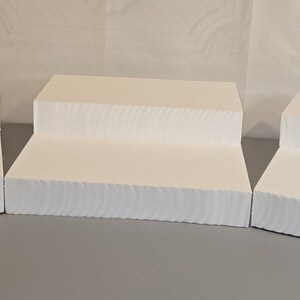 Snowy Edge Styrofoam Platform/base for Christmas Village Displays - Etsy