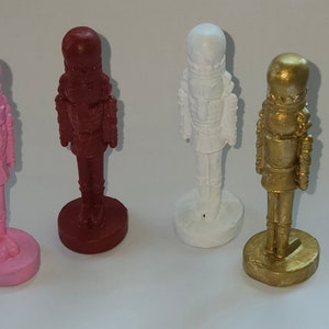 Mini Nutcrackers- choose from 3 sizes and different colors
