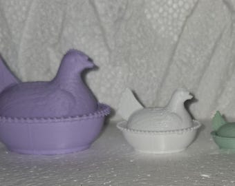 Mini Hen in a Basket