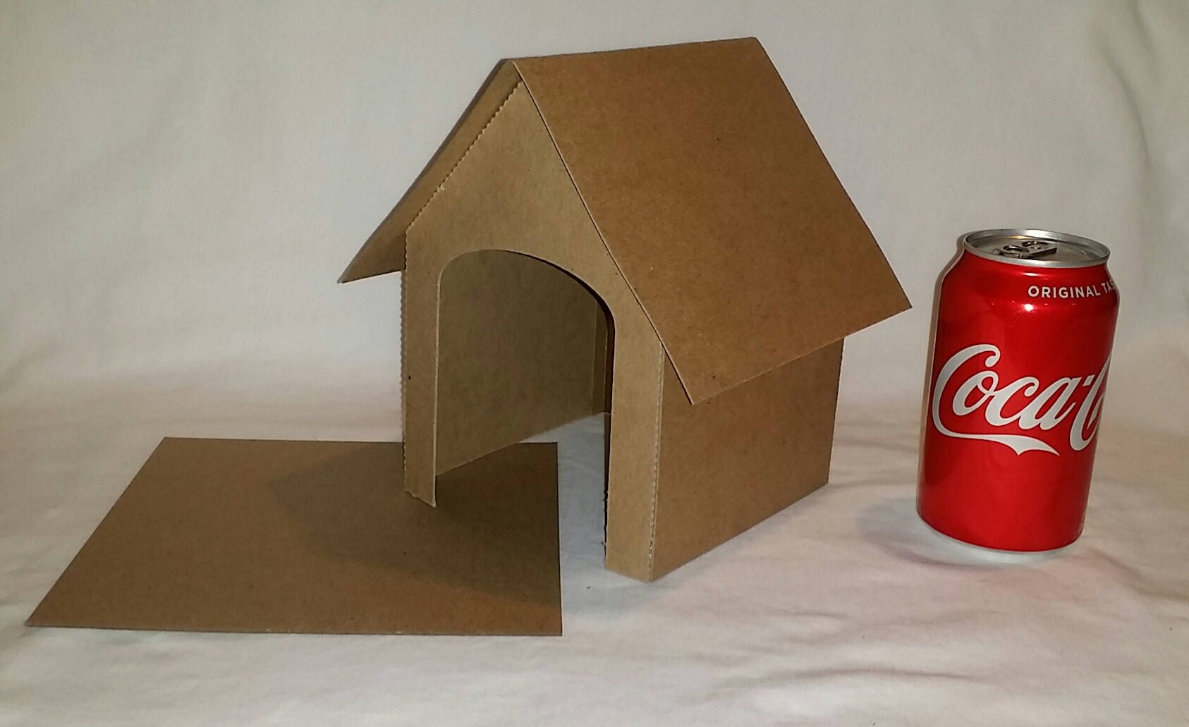 Cardboard DIY 7 1/2 Tall Dog House Set of 12 Flat Etsy