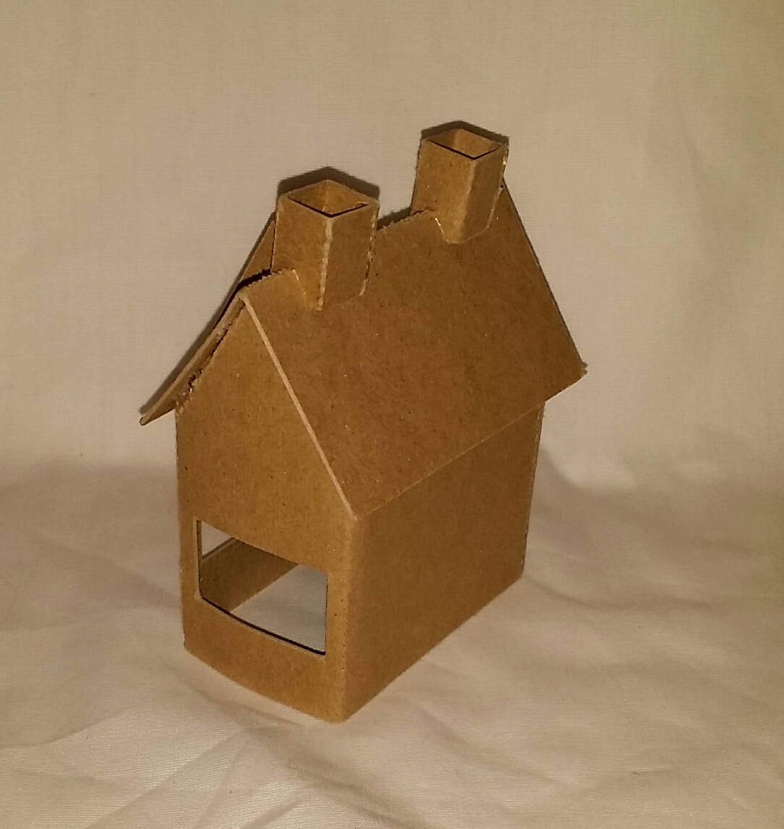 Little Village Christmas Houses DIY Cardboard Putz House Etsy