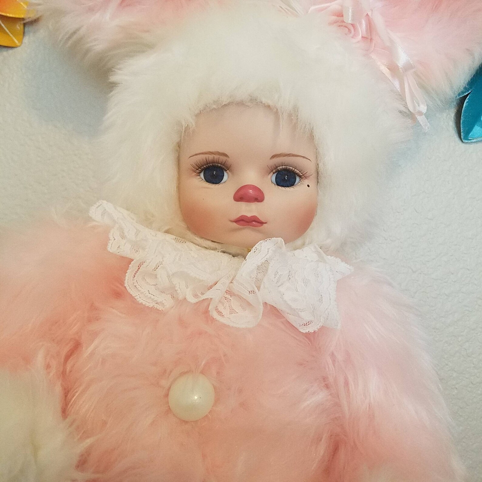 Marie osmond Musical Velveteen Pink Rabbit Doll | Etsy