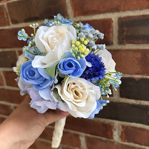 Prom Bouquet/ Blue Bouquet - Etsy Prom Bouquet/ Blue Bouquet - Etsy