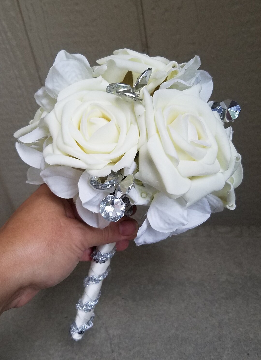 Toss Bouquet / Throw Away Bouquet / Small Bouquet Etsy