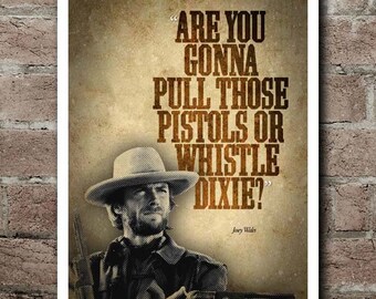 The Outlaw Josey Etsy