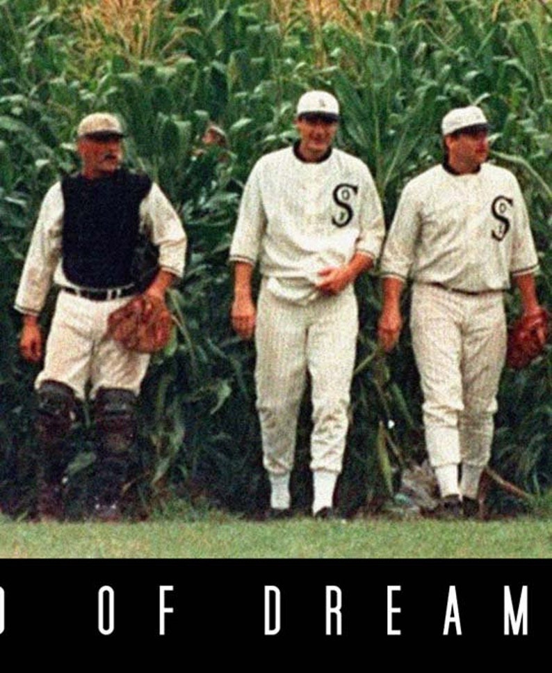 FIELD OF DREAMS Terence Mann Quote Poster 12x18 Etsy