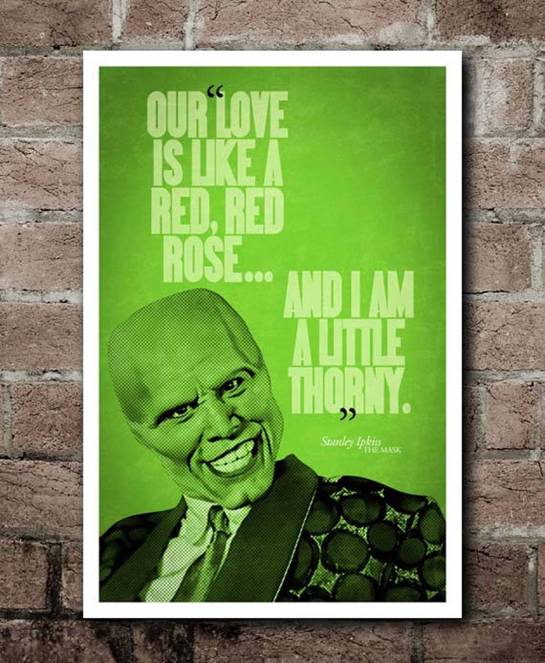 The Mask trivia: Charlie's line, 'Nicest guy? It's sickening!' introduces WHAT comedic film element?
