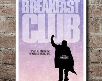 THE BREAKFAST CLUB Movie "Screws Fall Out All The Time" Quote Poster (12"x18")