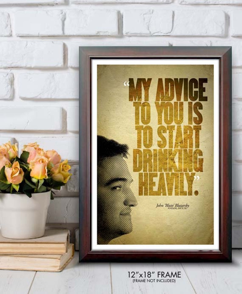Animal House BLUTO Quote Posters COMBO PACK Reduced Shipping Etsy