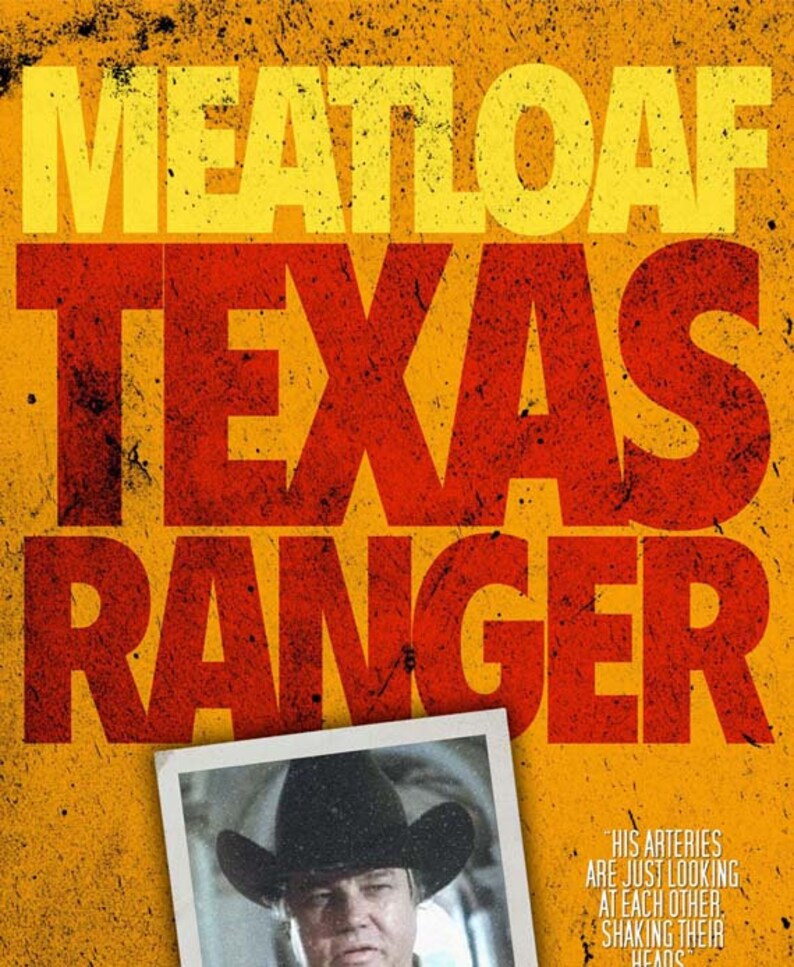 MST3K Final Justice meatloaf Texas Ranger Quotes Etsy