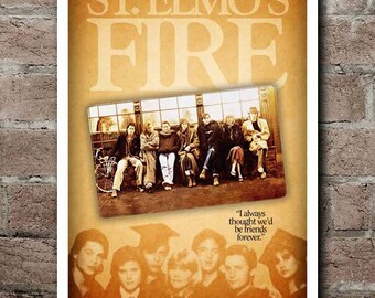 ST ELMO'S FIRE Movie Quote Poster (12"x18")