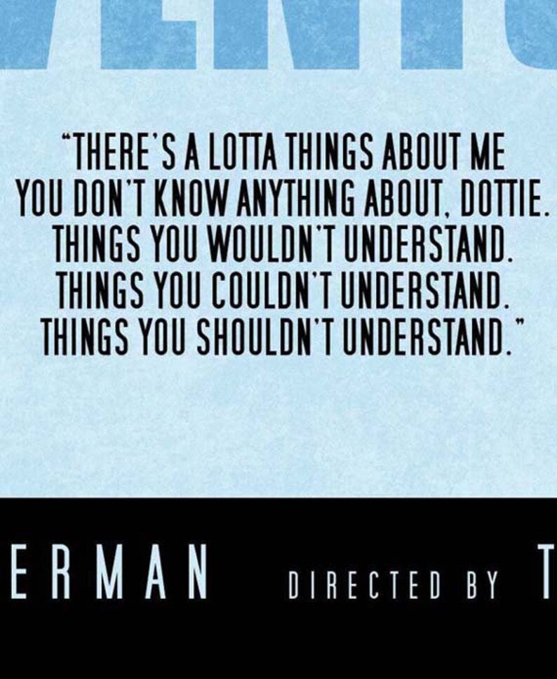 Pee Wee's Big Adventure Movie Quote Poster Etsy