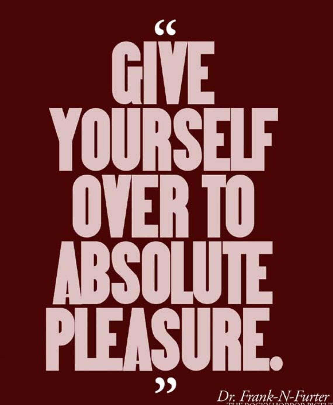 Rocky Horror FRANKNFURTER Absolute Pleasure Etsy