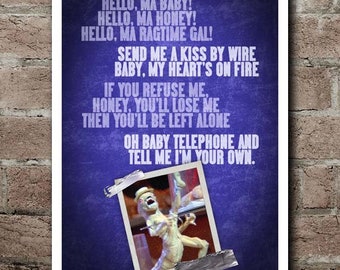 SPACEBALLS Alien Dance Song Poster (12"x18")