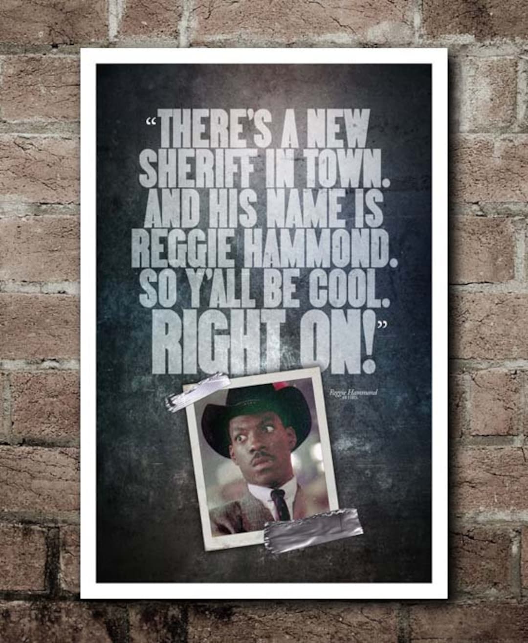 48 Hrs sheriff Quote Poster 12x18 Etsy