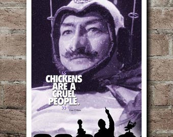 MST3K Prince Of Space "Chickens" Quote Poster (12"x18")