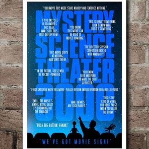MYSTERY SCIENCE Theater 3000 Quotes Poster (12&quot;x18&quot;)