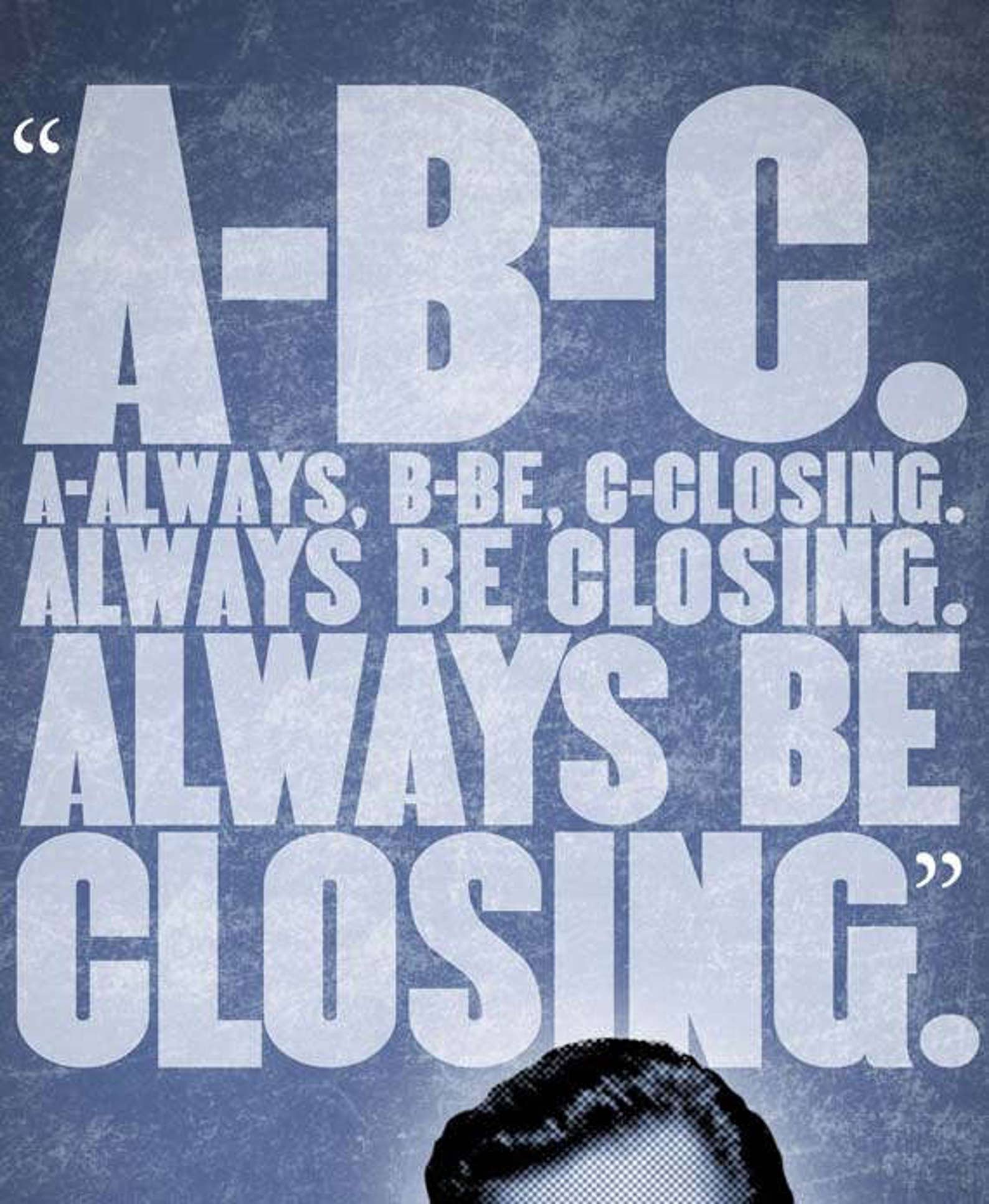 Glengarry Glen Ross abc Quote Poster Etsy