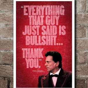 MY COUSIN VINNY &quot;Thank You&quot; Quote Poster (12&quot;x18&quot;)