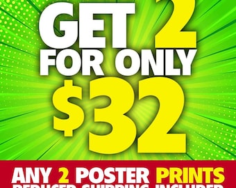 GET 2 VALUE PACK: Only 32 Dollars - Reduced Shipping Included*