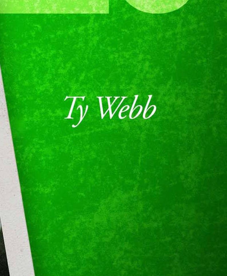 Caddyshack be THE Ball Ty b Quote Poster Etsy