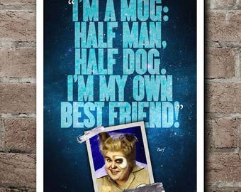 SPACEBALLS Barf "I'm A Mog" Quote Poster (12"x18")