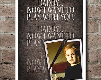 Pet Sematary Gage "DADDY" Quote Poster (12"x18")