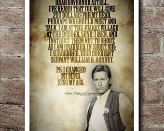 Young Guns Movie Etsy Young Guns Movie Etsy
