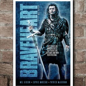 BRAVEHEART Movie Quote Poster (12&quot;x18&quot;)