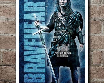 BRAVEHEART Movie Quote Poster (12"x18")