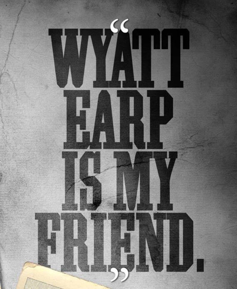 TOMBSTONE friend Turkey Creek Jack Johnson & Doc Etsy