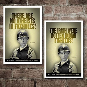 M*A*S*H General Steele COMBO PACK Quote Posters (12&quot;x18&quot;)