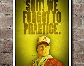 Revenge Of The Nerd "PRACTICE" Quote Poster (12"x18")