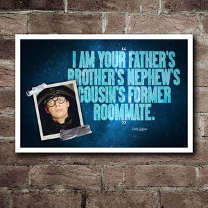 SPACEBALLS Dark Helmet &quot;Roommate&quot; Quote Poster (18&quot;x12&quot;)