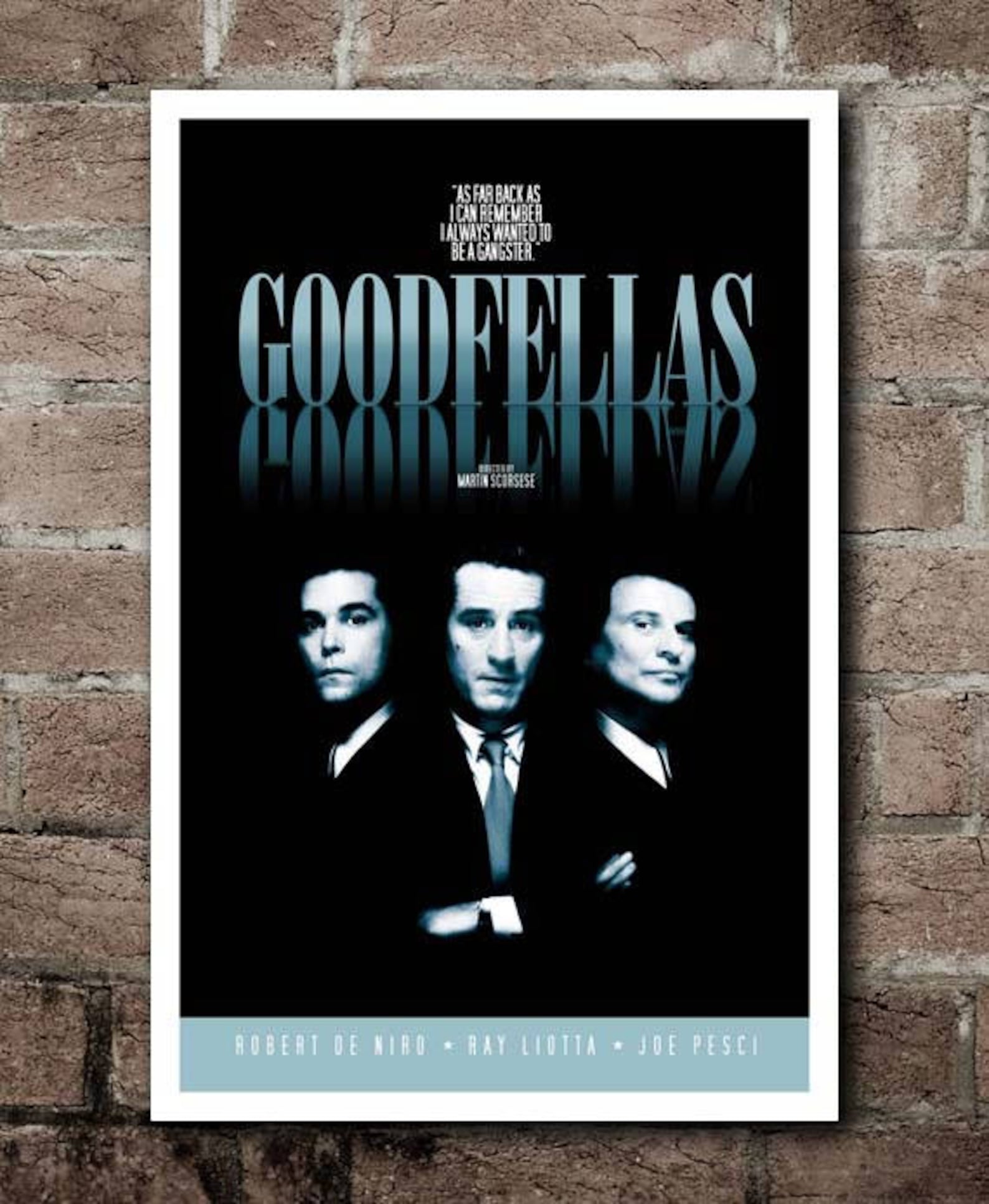 GOODFELLAS Movie Quote Poster 12x18 Etsy