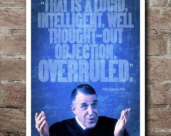 My Cousin Vinny "OVERRULED" Quote Poster (12"x18")