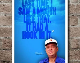 CADDYSHACK Al Czervik Quote Poster (12"x18")