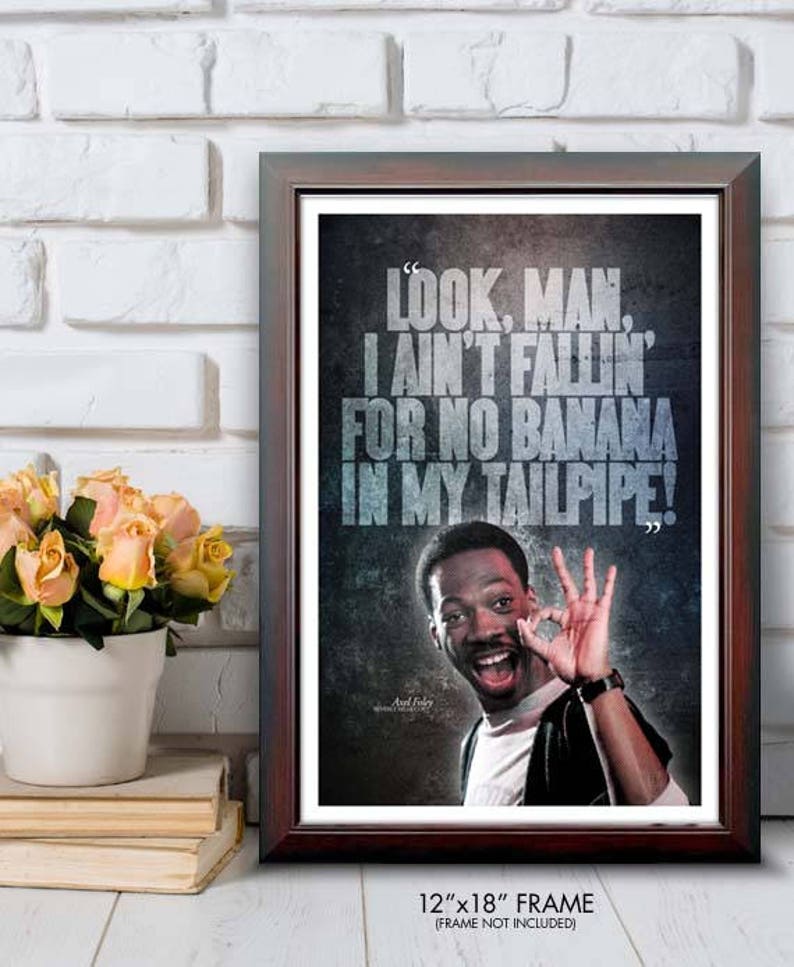 BEVERLY HILLS COP Axel banana in the Tailpipe Etsy India