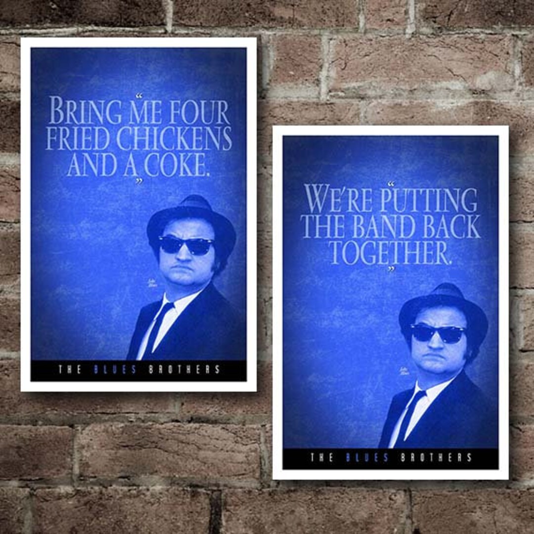 The Blues Brothers JAKE COMBO PACK: Quote Posters (12
