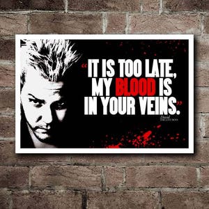 The LOST BOYS - DAVID Quote Movie Poster (18&quot;x12&quot;)