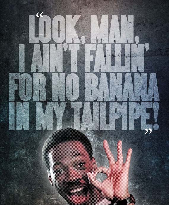 Banana In The Tailpipe Beverly Hills Cop BEVERLY HILLS COP Axel banana in the Tailpipe | Etsy