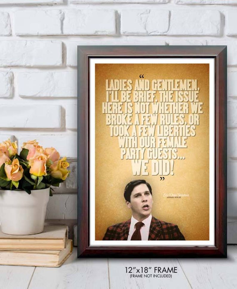 Animal House OTTER ladies and Gentlemen Quote Etsy