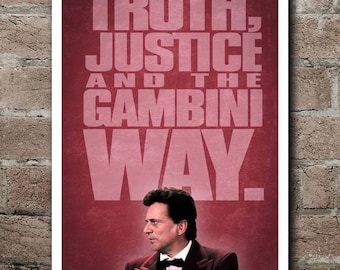 MY COUSIN VINNY "Gambini Way" Quote Poster (12"x18")