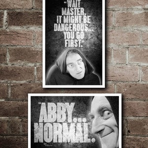 Young Frankenstein IGOR Quote Poster COMBO Pack: Reduced Shipping* Included