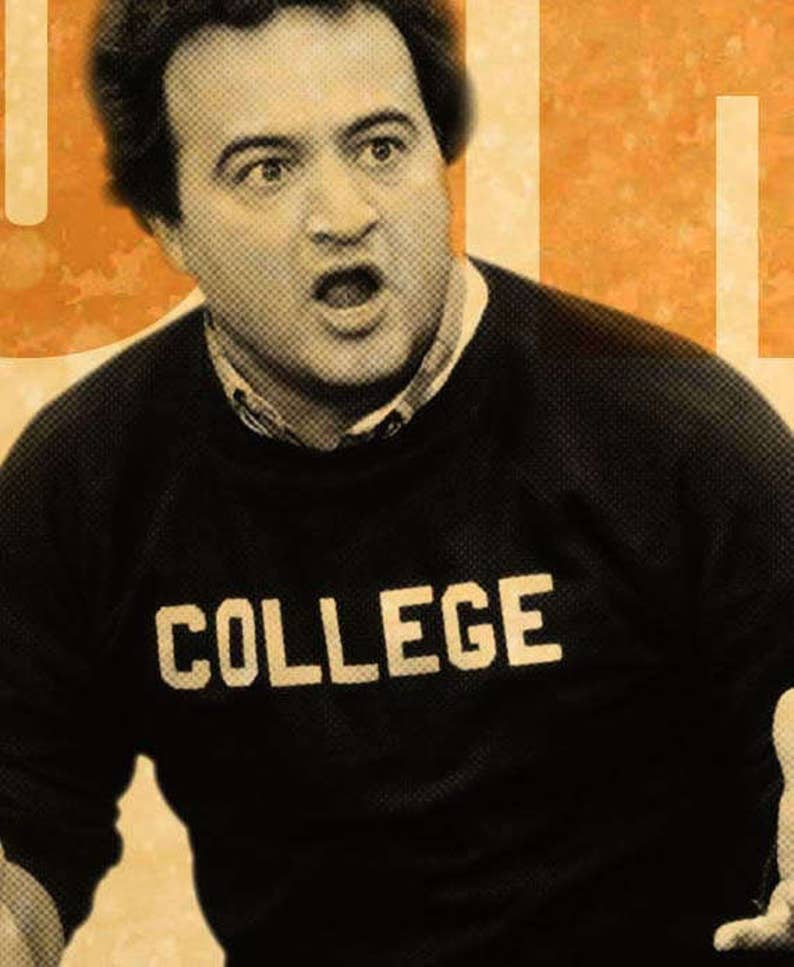 Animal House grab A Brew Bluto Quote Poster Etsy