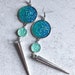 see more listings in the Drop Earrings - 3"+ section