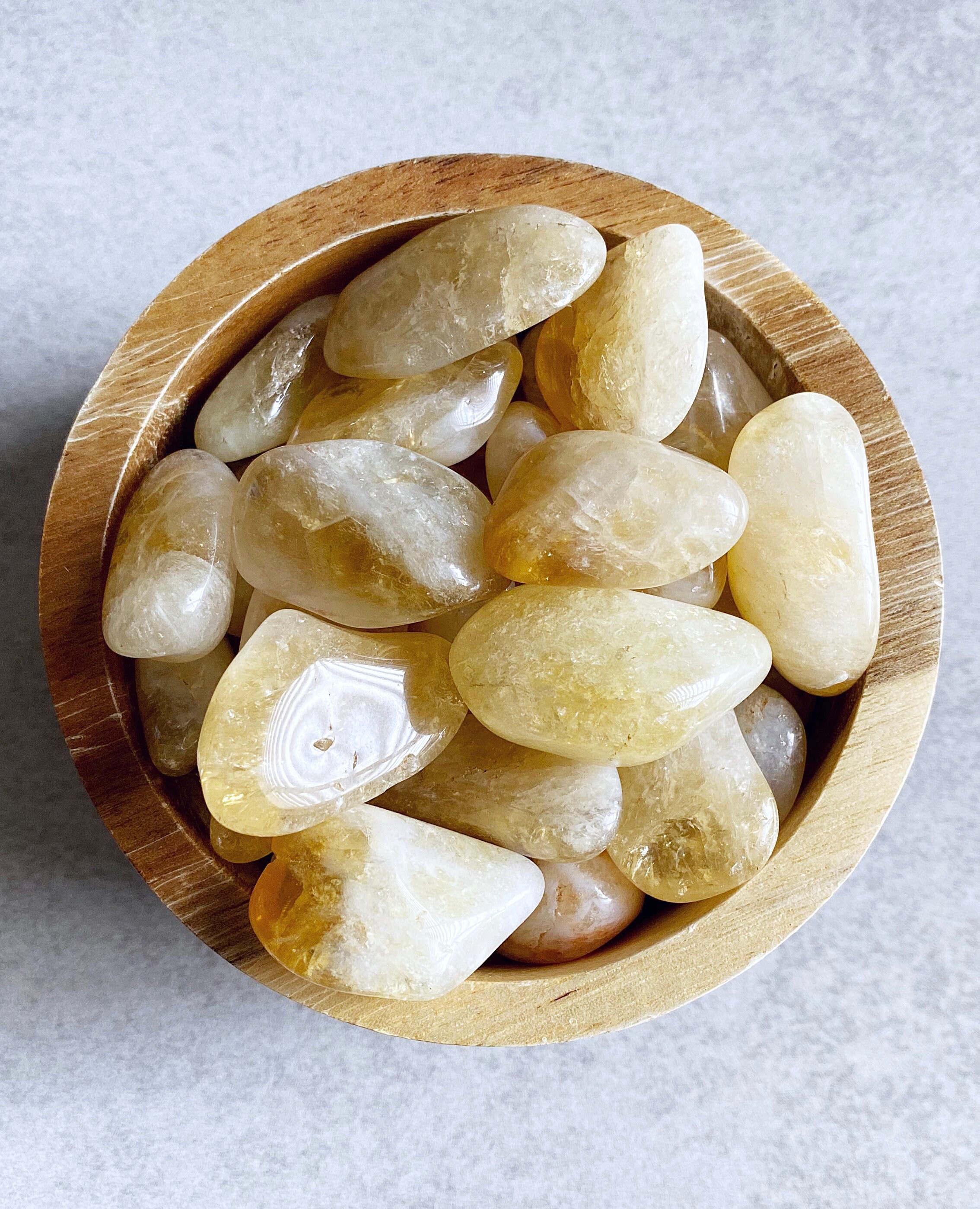 Healing Stones: Yellow Citrine Crystals, Genuine Gemstones, Chakras, …