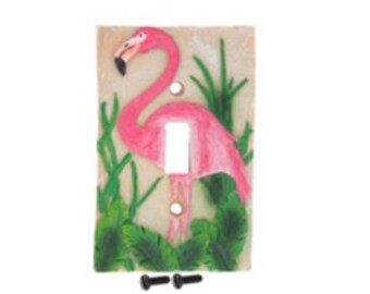 Light Panel Cover Single Outlet Wall Plate/Panel Plate/Cover Flamingo Bird Pink Art Wildlife Pattern 1-Gang Device Receptacle Wallplate Light Panel Cover Single Outlet Wall Plate/Panel Plate/Cover Flamingo Bird Pink Art Wildlife Pattern 1-Gang Device Receptacle Wallplate