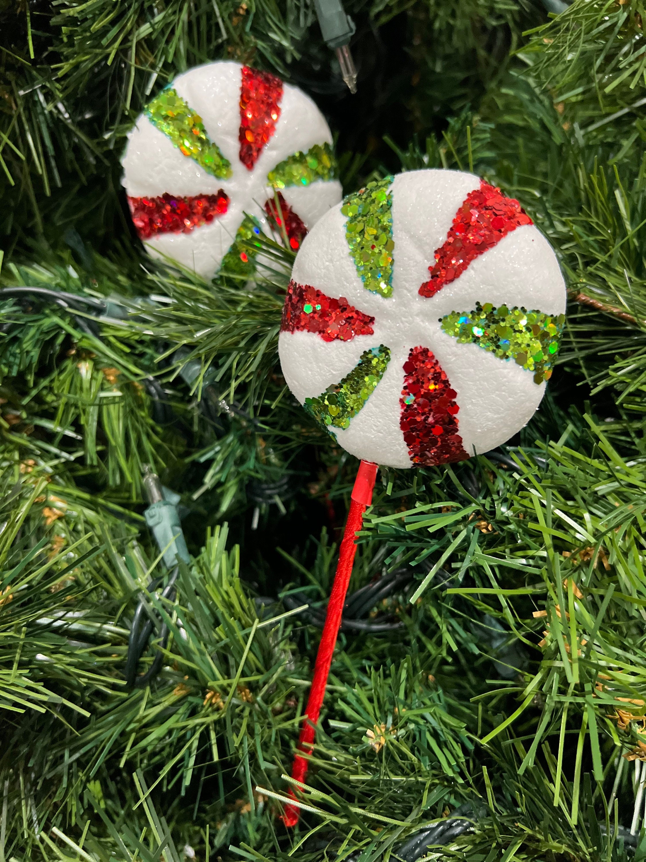 Peppermint Candy Tree Craft